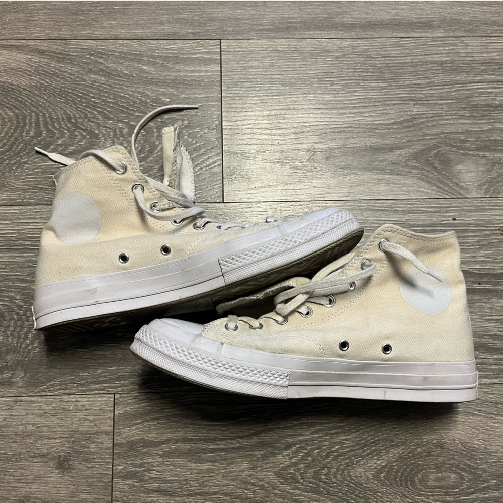 Converse Chuck 70s RARE All White Monochrome Size 10 All Stars RARE